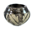 Native American Navajo Horse Hair Bear Paw Pottery JX130474